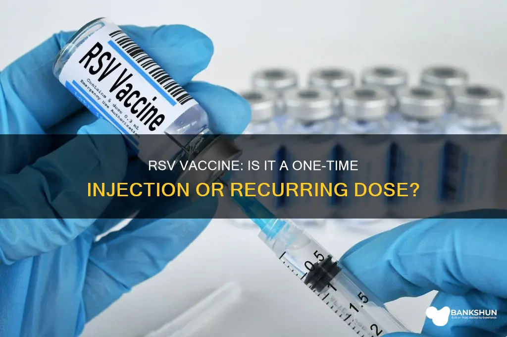 is rsv vaccine a one time injection