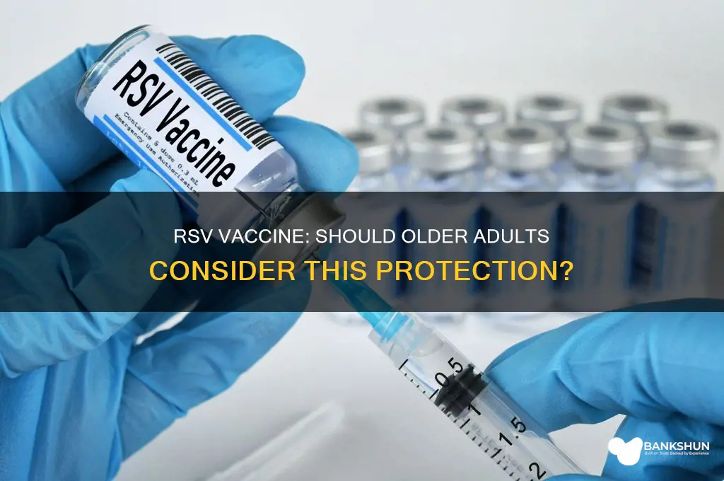 is rsv vaccine recommended for older adults