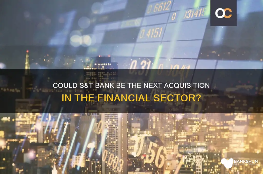 is s&t bank a takeover target