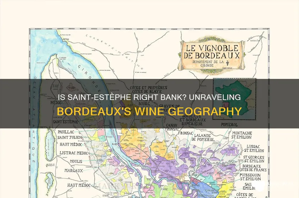 is saint estephe right bank in bordeaux