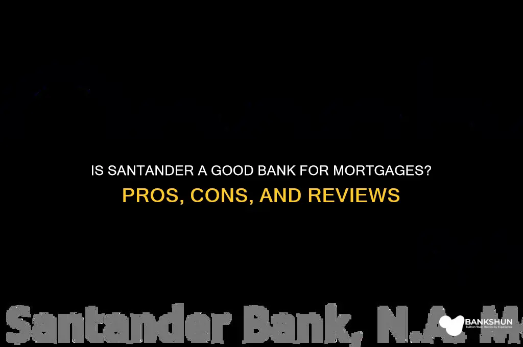 is santander a good bank for mortgages