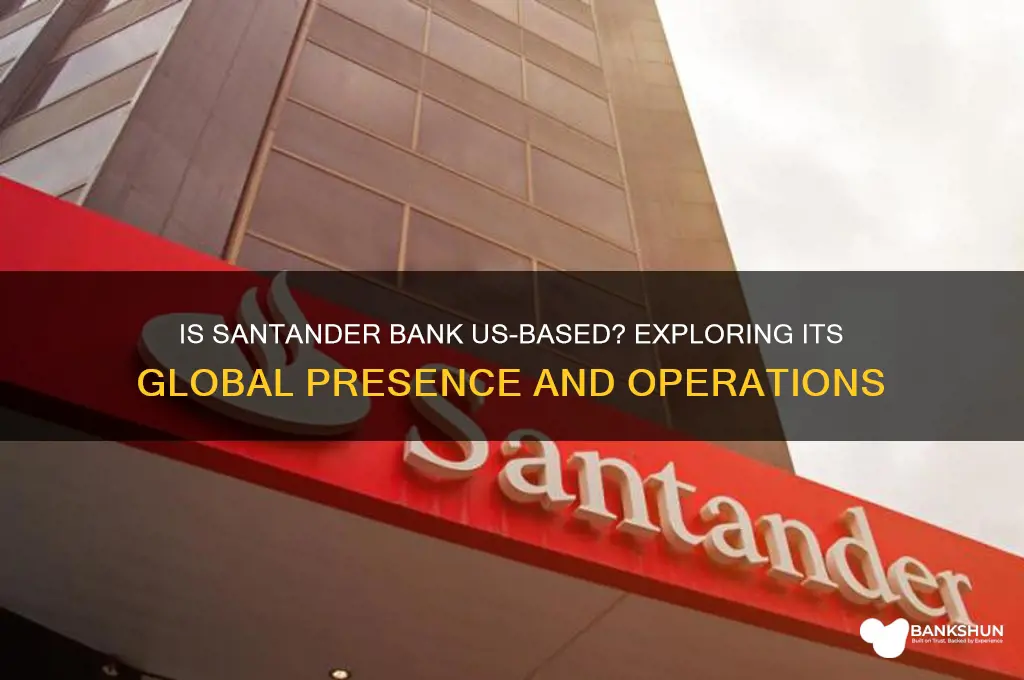 is santander bank a us based bank