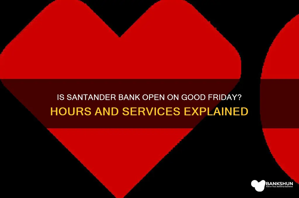 is santander bank ooen on hood friday