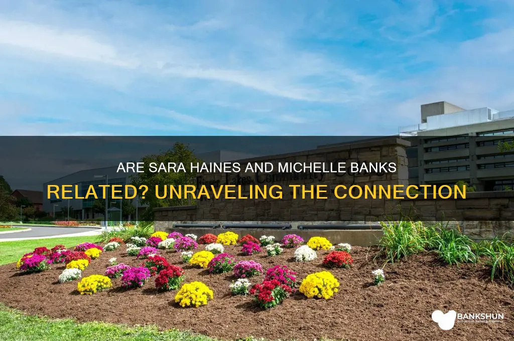 is sara haines related to michelle banks