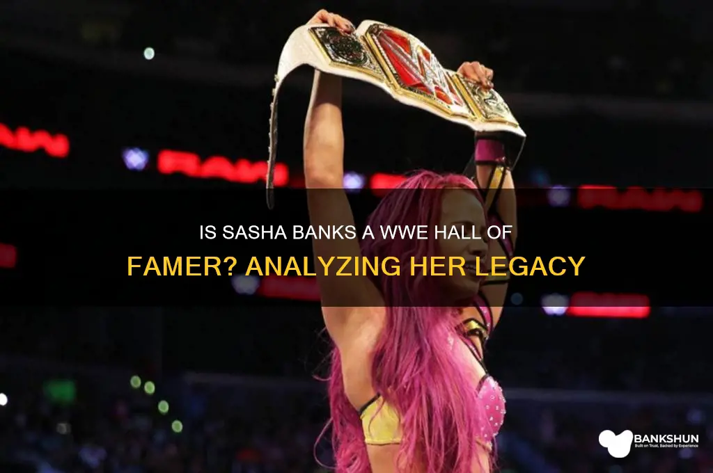 is sasha banks a hall of famer