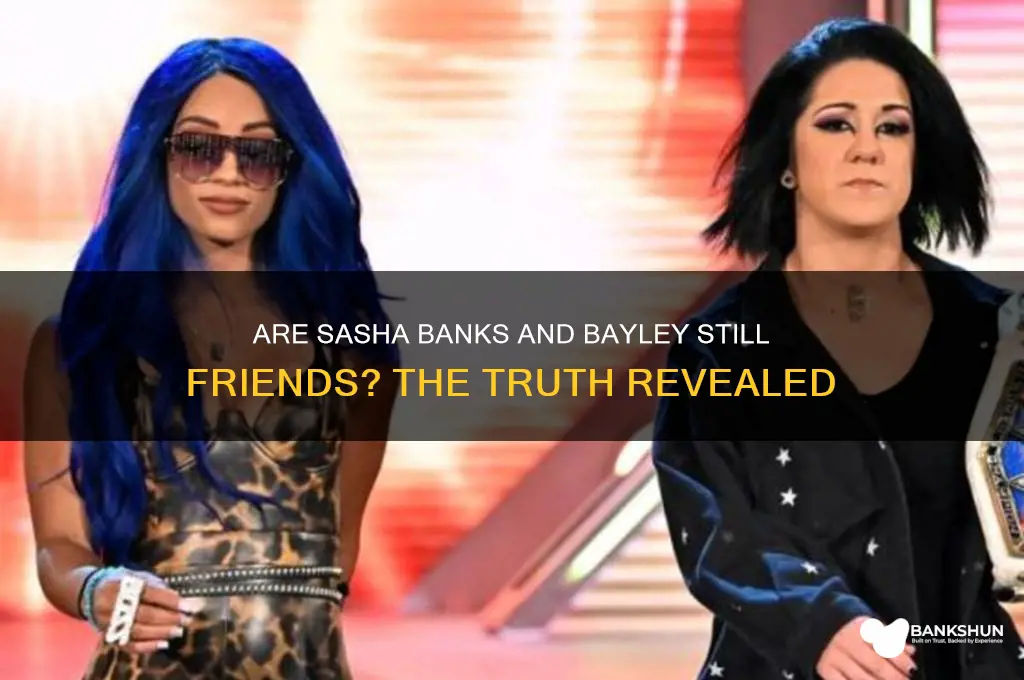 is sasha banks and bayley still friends