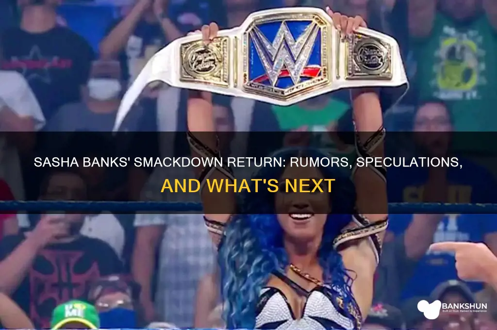 is sasha banks coming back to smackdown