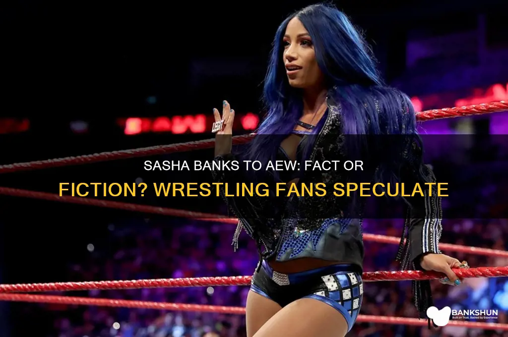 is sasha banks going to aew wrestling