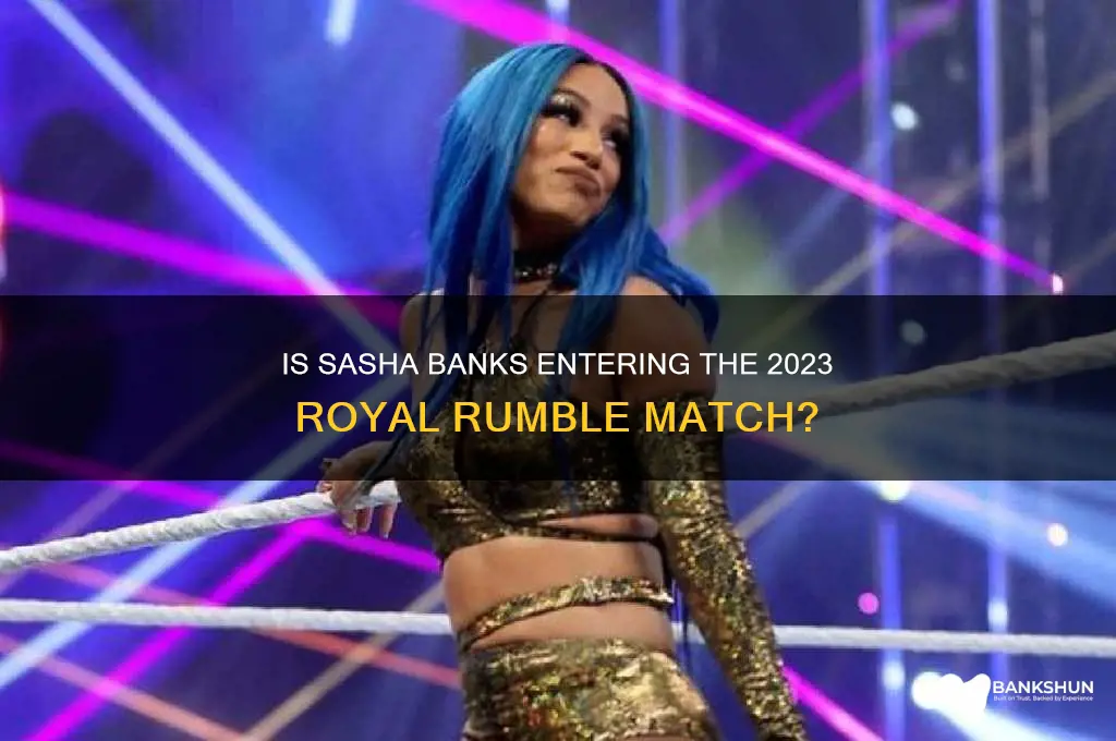 is sasha banks in the royal rumble