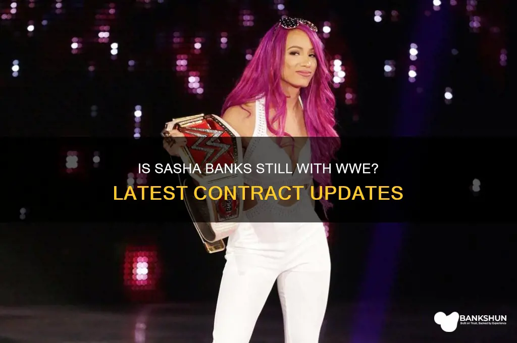is sasha banks still signed to wwe