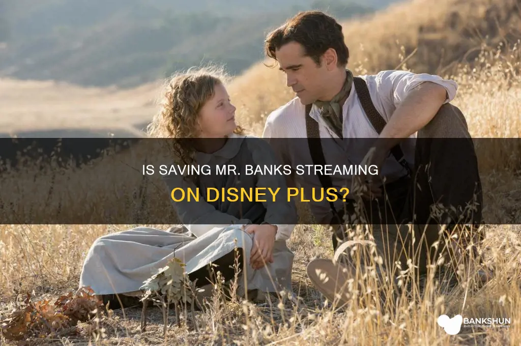 is saving mr banks on disney plus