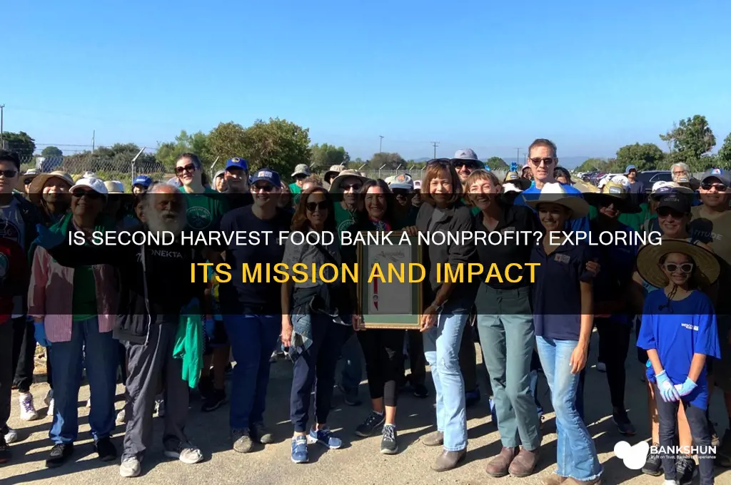 is second harvest food bank a nonprofit