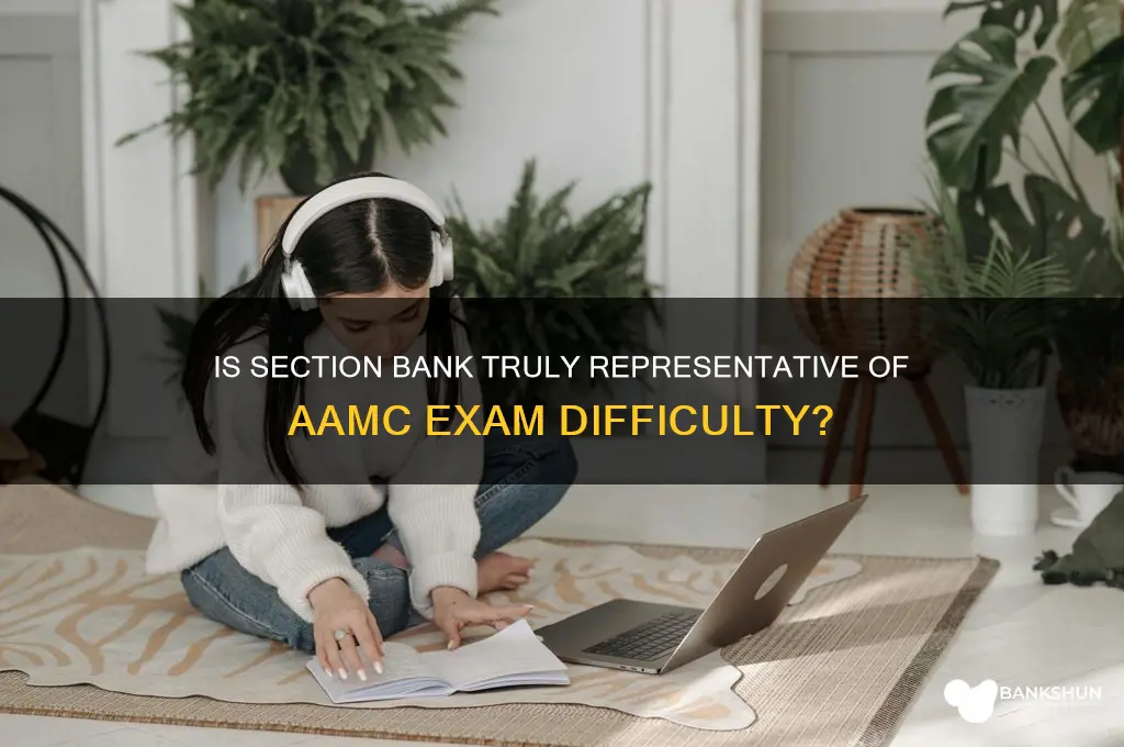 is section bank representative of aamc difficulty