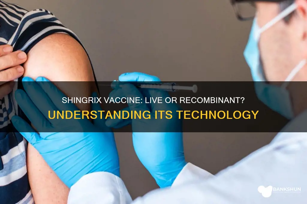 is shingrix a live vaccine or recombinant