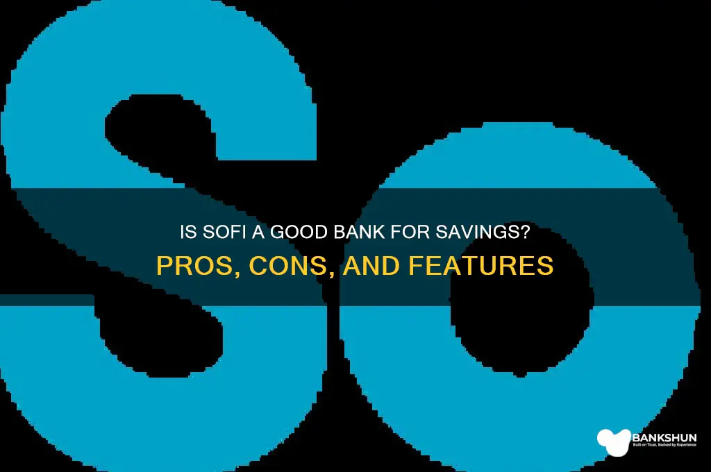 is sofi a good bank for savings