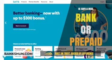 Is SoFi a Real Bank or Just a Prepaid Service?
