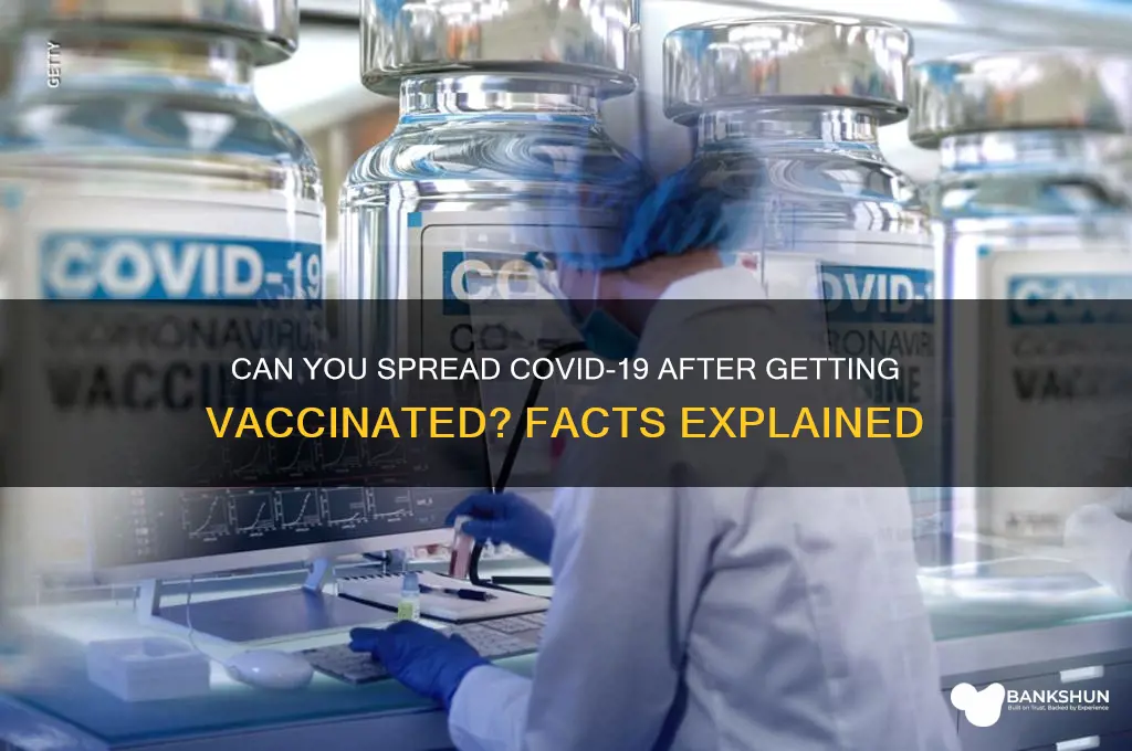 is someone who just got vaccinated contagious