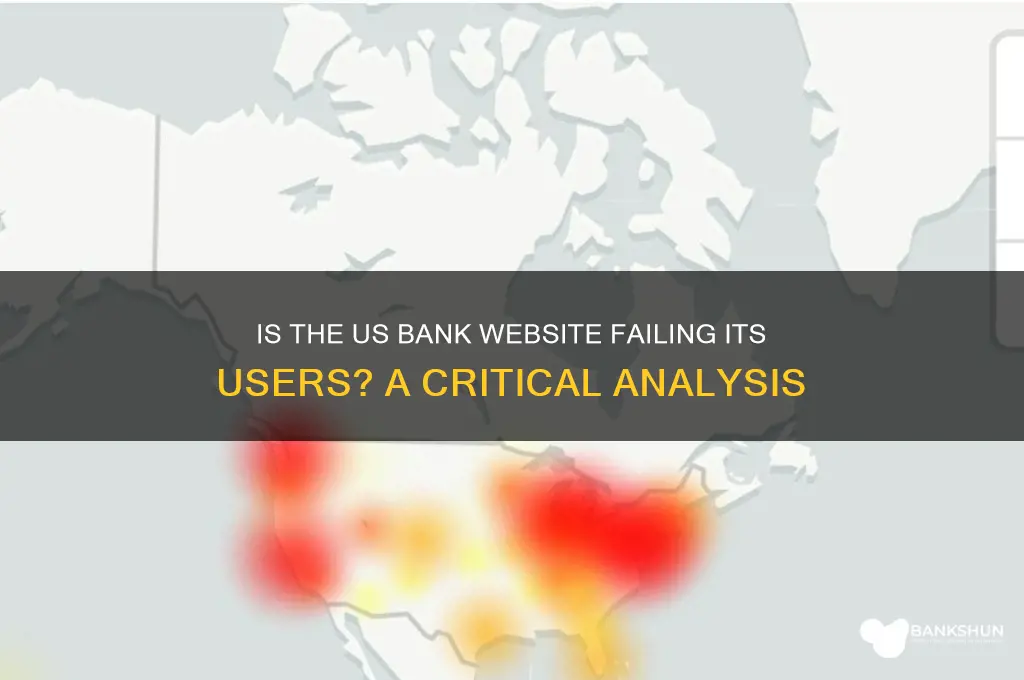 is something wrong with us bank website