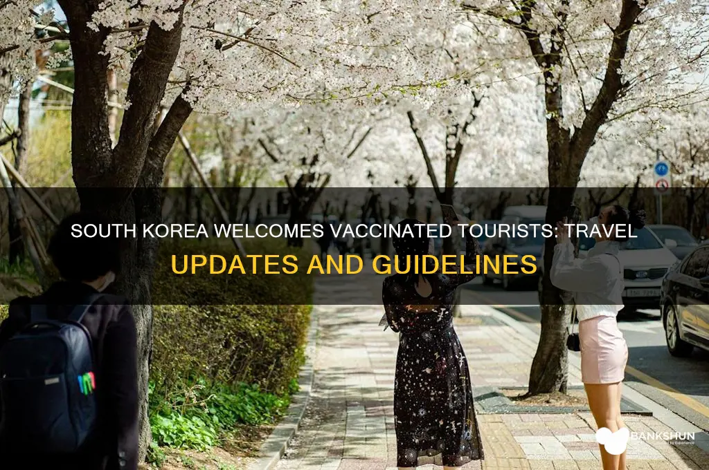 is south korea open to vaccinated tourists