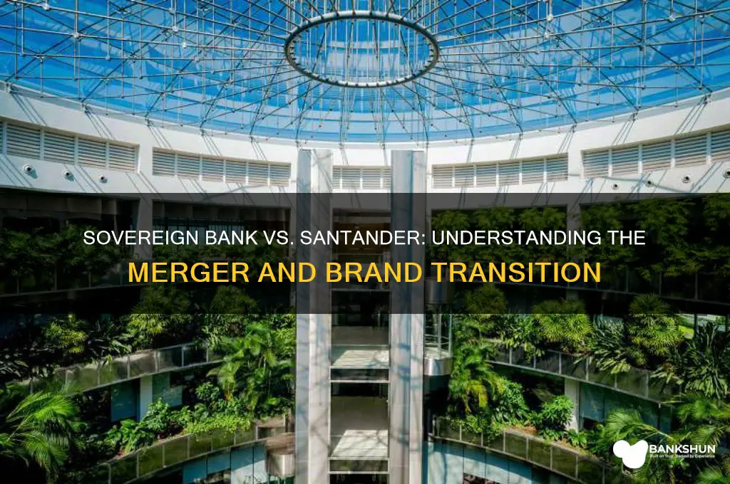 is sovereign bank the same as santander