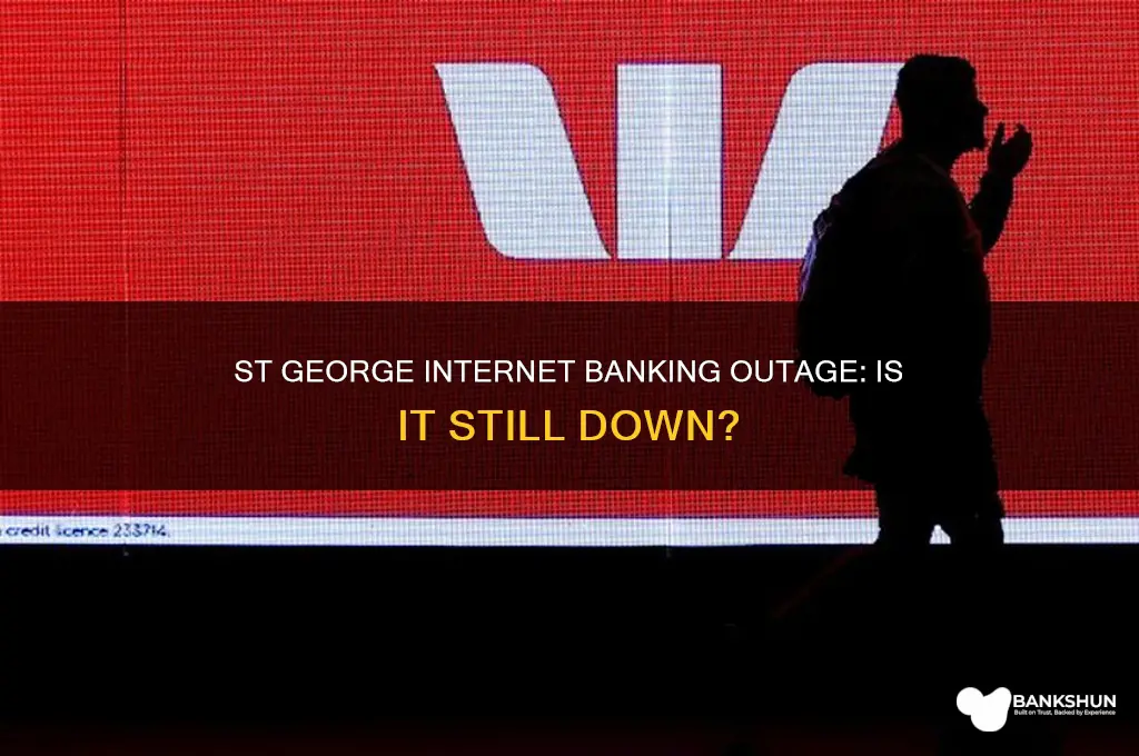 is st george internet banking still down