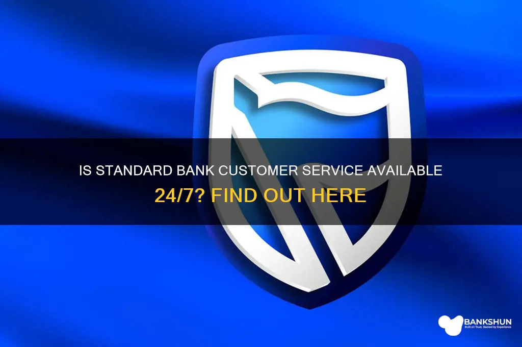 is standard bank customer service 24 hours