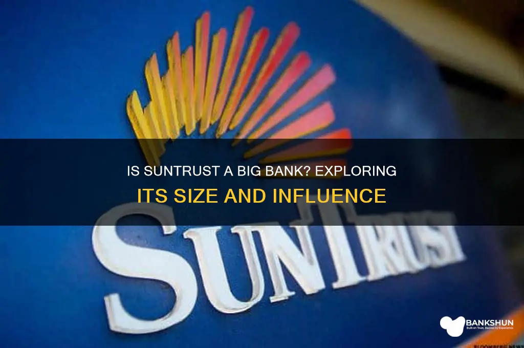 is sun trust considered a big bank