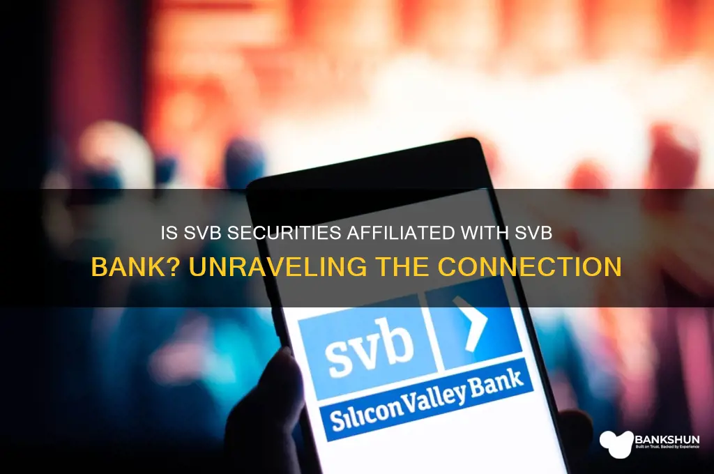 is svb securities part of svb bank
