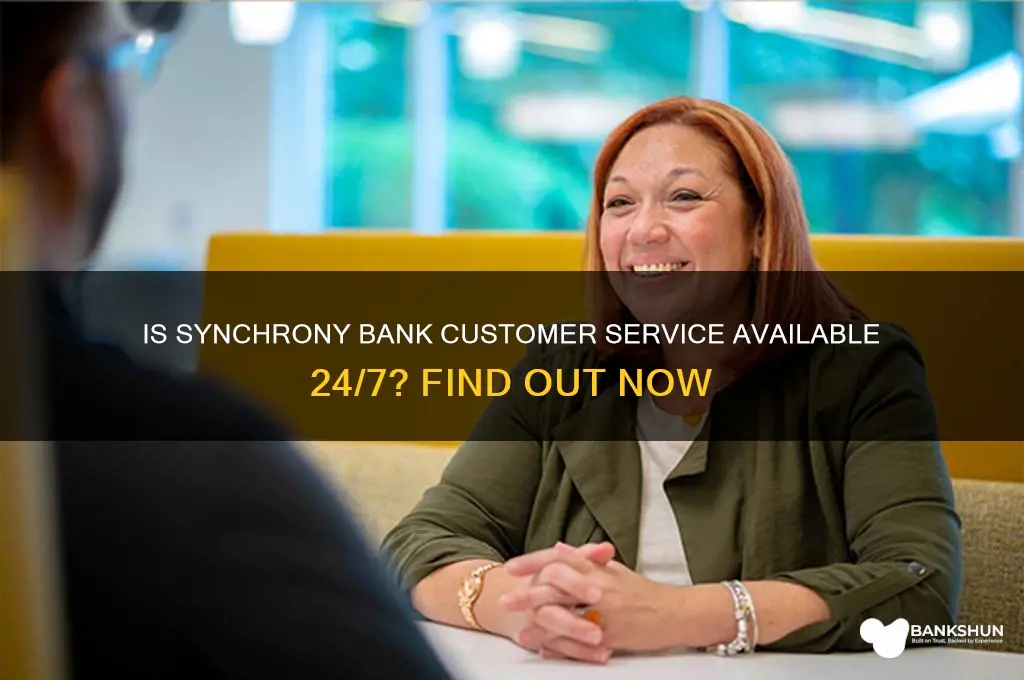 is synchrony bank customer service 24 hours