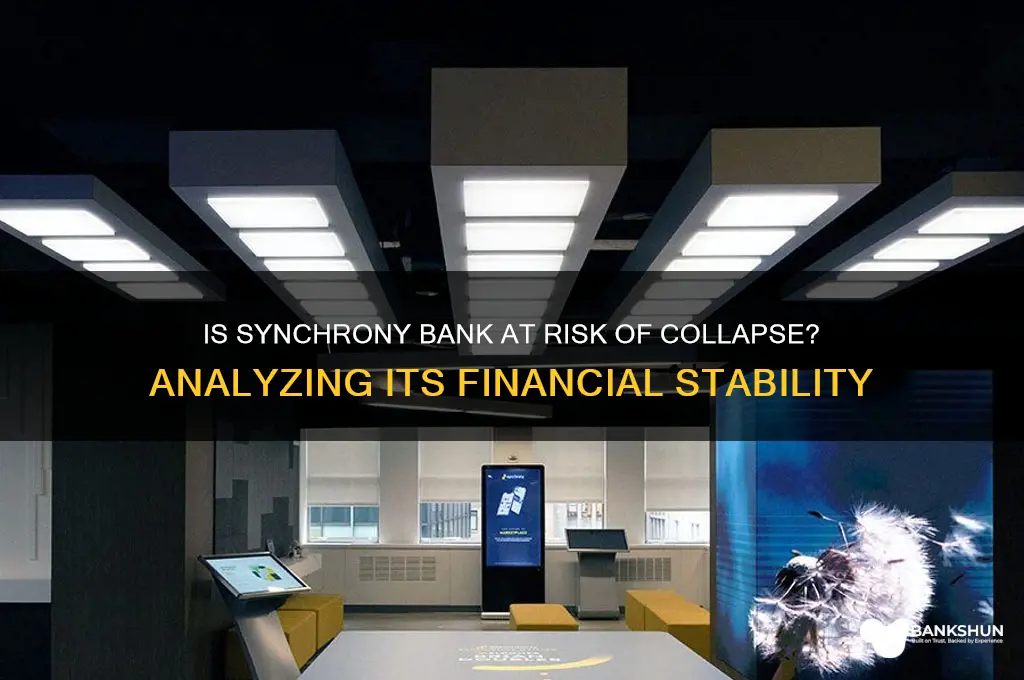is synchrony bank in danger of failing