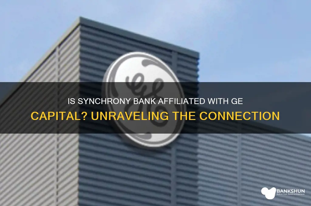 is synchrony bank part of ge capital