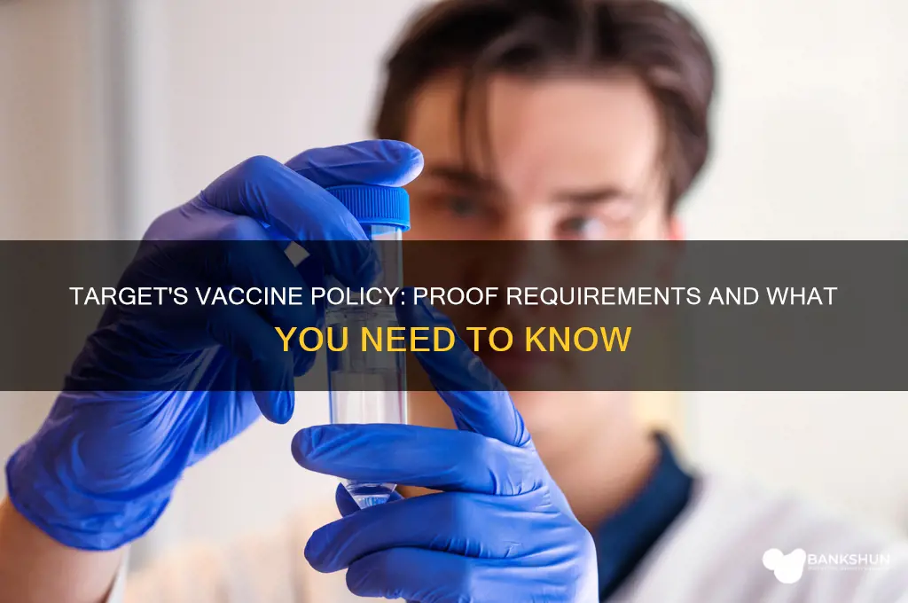 is target asking for proof of vaccine