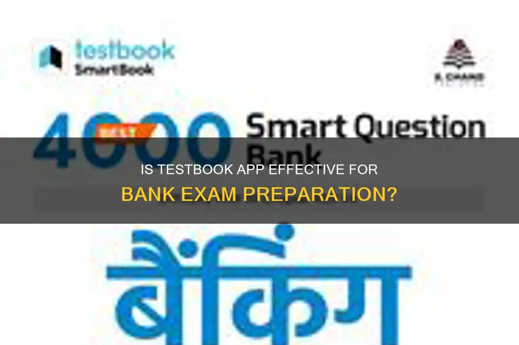 is testbook app good for bank exams