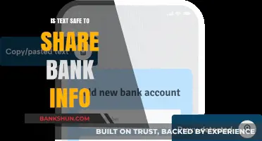 Is Sharing Bank Info via Text Safe? Risks and Best Practices