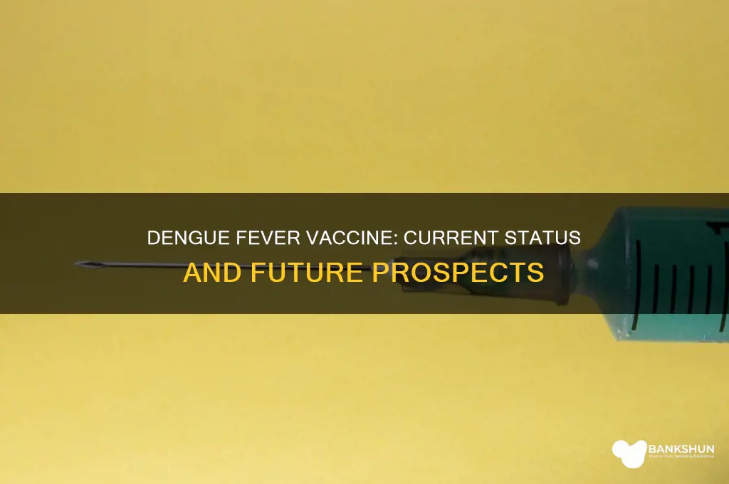 is the a vaccine for dengue fever