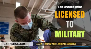 Is the Adenovirus Vaccine Licensed Exclusively for Military Use?