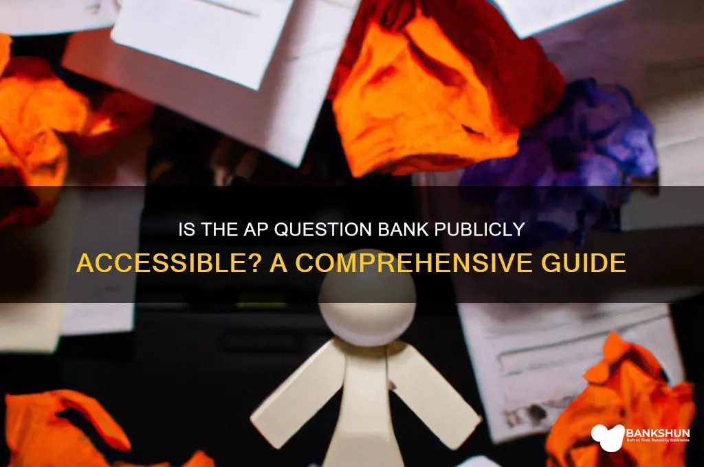 is the ap question bank publicly available