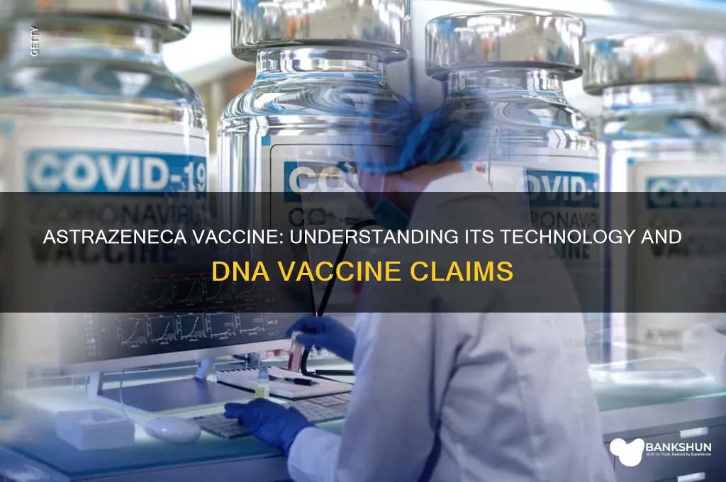 is the astrazeneca vaccine a dna vaccine
