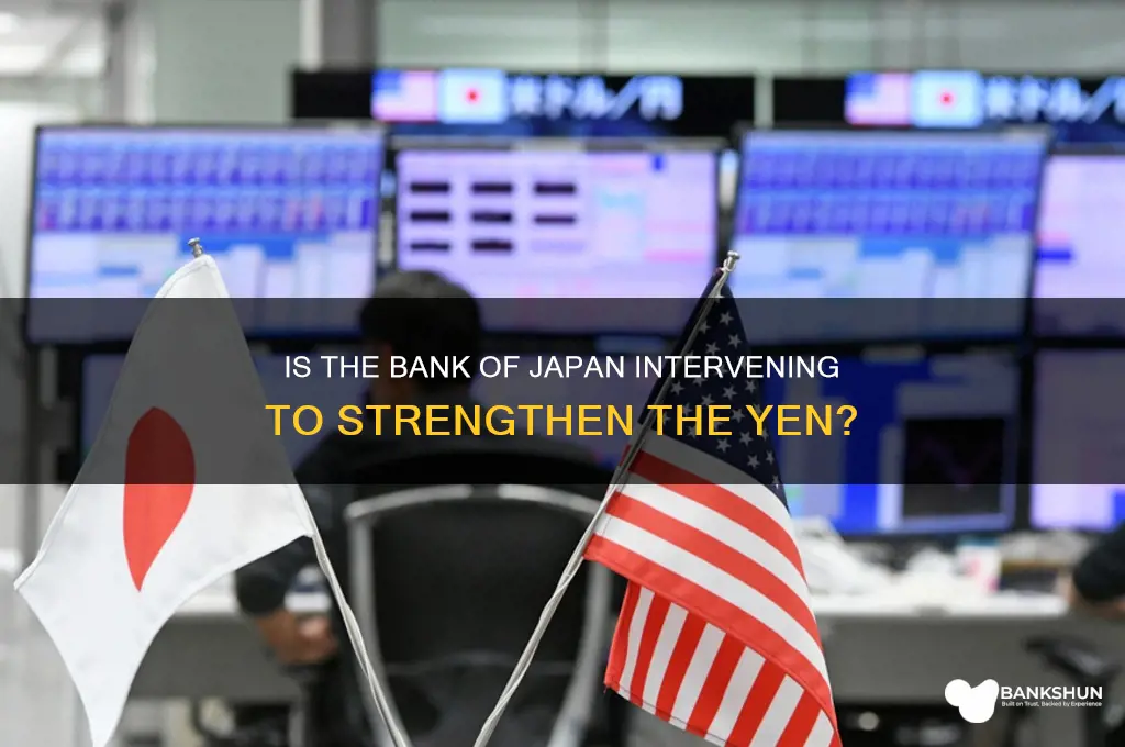 is the bank of japan buying yen