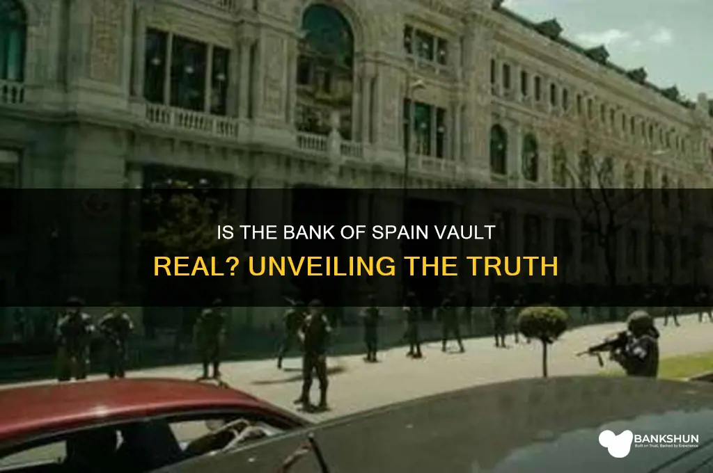 is the bank of spain vault real
