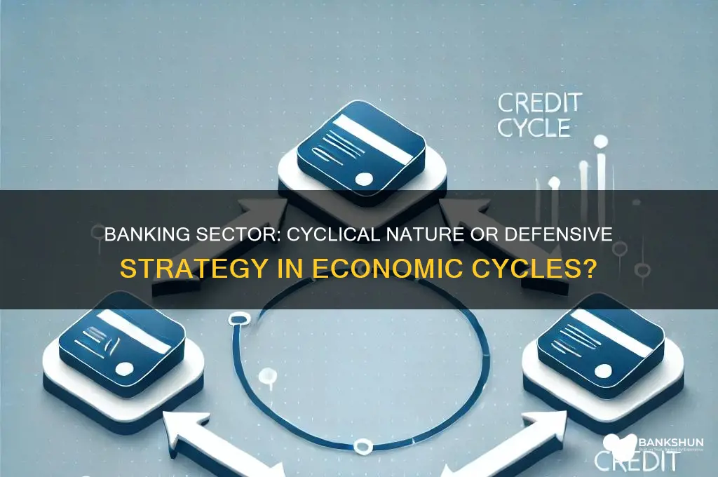 is the banking industry cyclical or defensive
