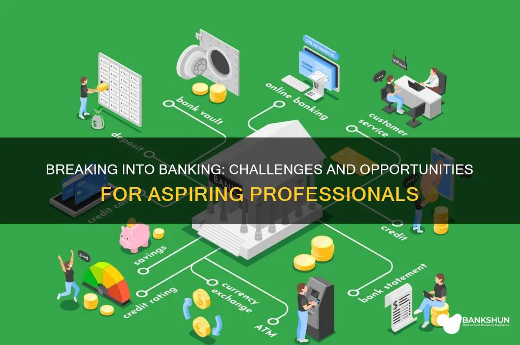 is the banking industry hard to enter