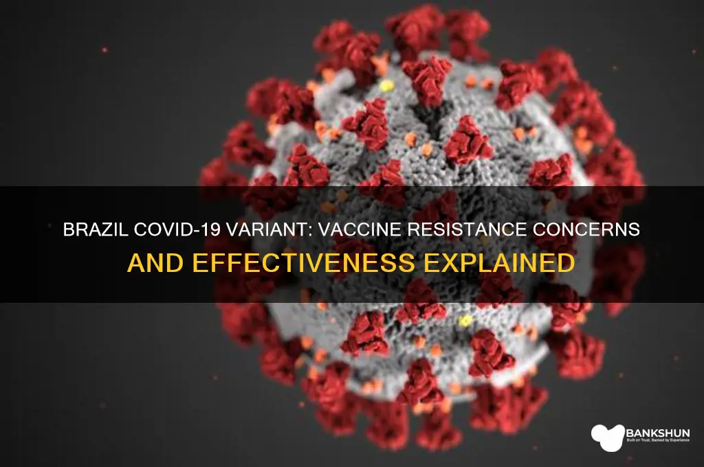 is the brazil variant resistant to vaccine