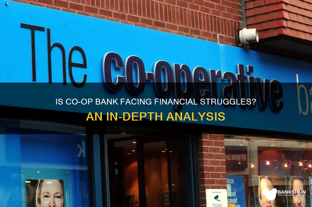 is the co op bank in trouble