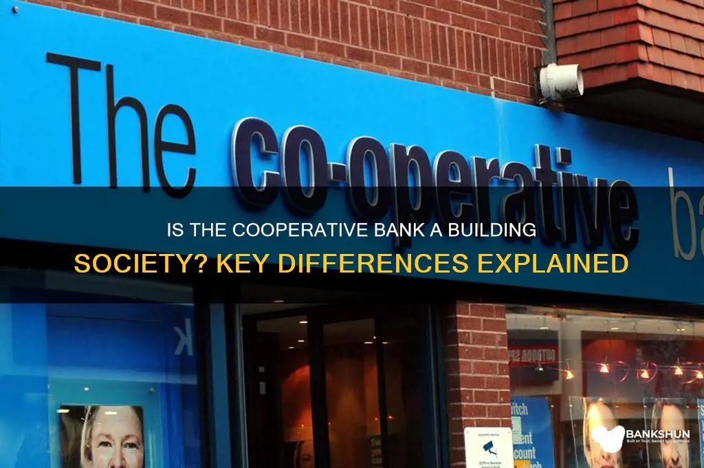 is the cooperative bank a building society