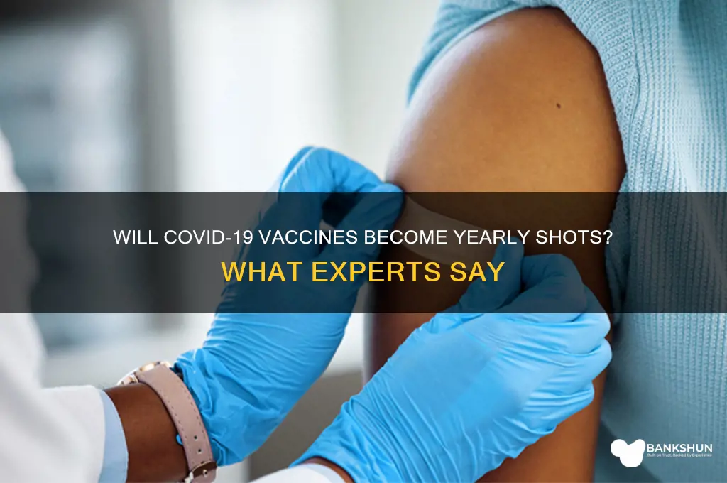 is the coronavirus vaccine an annual vaccine