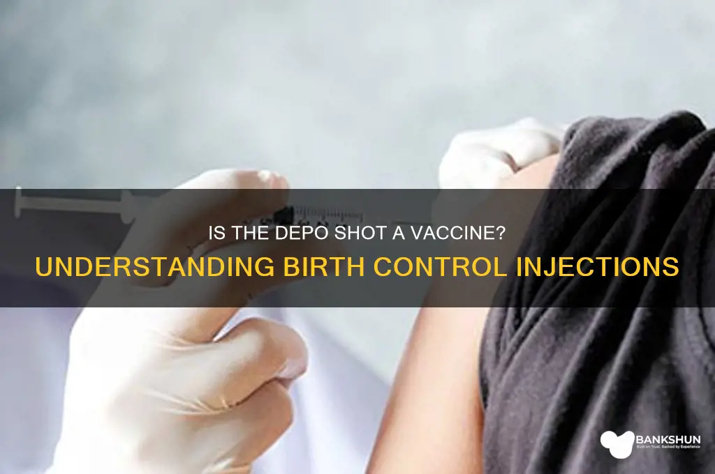 is the depo shot considered a vaccine
