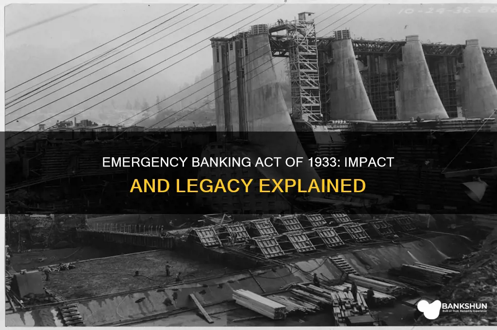 is the emergency banking act of 1933