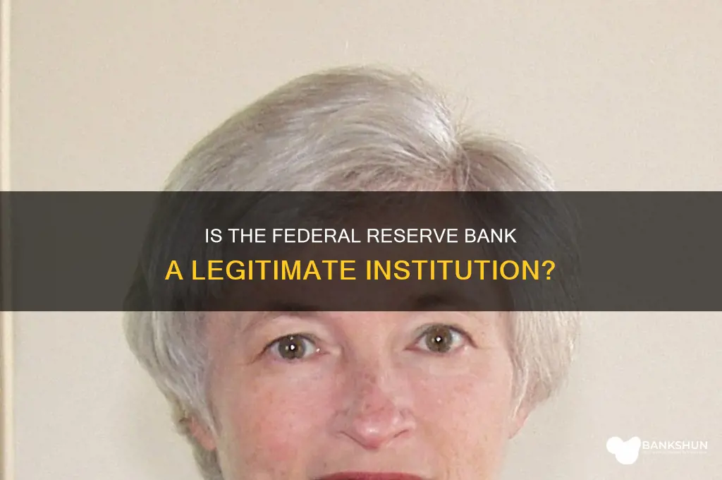 is the federal reserve bank an institution