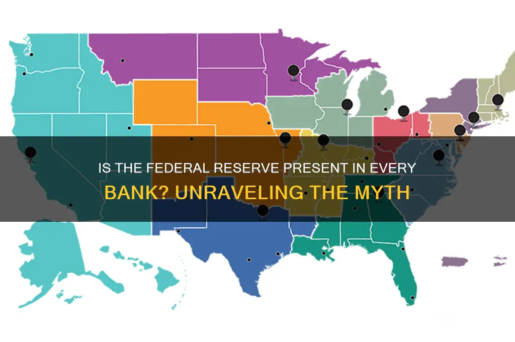 is the federal reserve in all banks